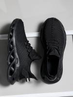 Zapatos deportivos informales para hombre, zapatillas ligeras transpirables, zapatillas de correr negras de malla para exteriores, zapatillas deportivas para correr Tenis para caminar - details 12