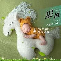 Foto de Bebé Recién Nacido Tela de Algodón Retro para Diapers, Sombreros, Almohadas, Accesorios de Recién Nacido, Falda Ense, Dinosaurio Mamuruko - details 5