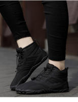 Nuevas botas de algodón, zapatos informales de algodón, además de botas de nieve gruesas de terciopelo, botas altas de algodón cálidas para parejas - details 6