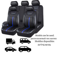 Cubierta Universal de Cuero PU AUTO PLUS para Asiento de Coche SUV Van Truck Accesorios de Coche Cubierta de Tela de Malla Unisex - details 5