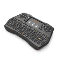 Mando a distancia Tricolor con retroiluminación, 2,4G, multifunción, ratón y teclado, Mini táctil, inalámbrico - details 19