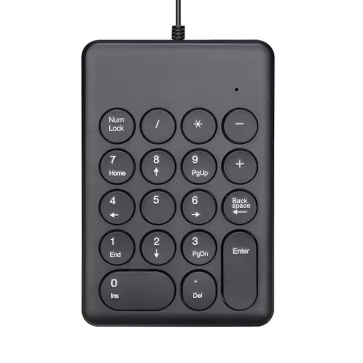 Teclado Digital numérico inalámbrico, receptor USB para ordenador portátil, tabletas, 2,4G - 1