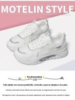 Calzado deportivo y de ocio transpirable de malla, zapatillas ligeras y versátiles para muffins. - details 1