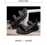 Sandalias De Moda Para Hombre Verano Zapatos Casuales Transpirables Sandalias De Playa Tamaño Grande Material Superior Mesh - details 7