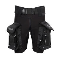 Professional Neoprene Scuba Diving Snorkeling Surfing Spearfishing Kayak Wetsuit Shorts Pants & Large Pockets Gear Equipment
