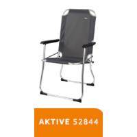 Silla Plegable y Reclinable 5 Posiciones, Antivuelco, con Cojín, Resalto Alto y Brazo Reposador - details 1