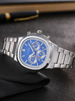 Reloj para Hombre Diseño Nórdico Cronógrafo de 3 Eje, Cuarzo Miyota Japonés, Cristal Reforzado, Brillo Nocturno, Resistente al Agua 30M Estilo Elegante para Oficina y Diario - details 5