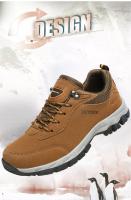 Zapatos de Senderismo de Cuero de Gamuza para Hombres Calzado de Exteriores Original - details 5