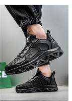 Zapatos para correr transpirables de plástico con goteo de malla baja a la moda para actividades al aire libre para parejas deportivas informales de primavera para hombre - details 18