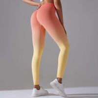 Pantalones de yoga de cambio gradual, malla sin costuras para deportes de gimnasio de cintura alta para mujer, control del vientre, entrenamiento para correr - details 20