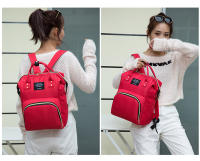 Bolsas de pañales de maternidad para madres, mochila de viaje de gran capacidad para el cuidado del bebé, de poliéster para embarazadas - details 23
