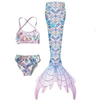Traje de baño de sirena traje de baño para niños nueva niña traje de princesa de sirena cola de sirena traje de rendimiento para niños - details 6