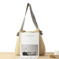 2025 nueva mujer estilo marino versátil cuerda de papel bolsa tejida correa de hombro anudada nicho de vacaciones bolsa tejida bolsa de playa - details 5