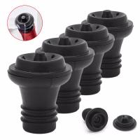 Bomba de goma para botella de comedor, tapón de vino, succión al vacío, 1/5 piezas - details 1