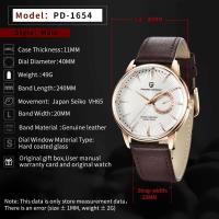 Reloj militar de lujo de primera calidad para hombre, marca PAGANI DESIGN, resistente al agua, de cuarzo, informal, deportivo, masculino - details 1