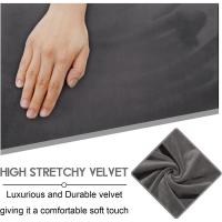 Sofá Biplaza Rebanable con Funda de Consola Central 8 Piezas de Terciopelo Elástico, Rebanable de 2 Asientos, Grueso, Suave, Lavable (Gris Oscuro) - details 4