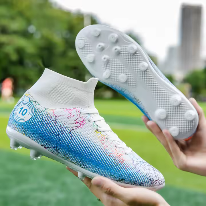 Nuevos zapatos de fútbol uñas largas alta parte superior adulto juego de hierba zapatos de entrenamiento - 1