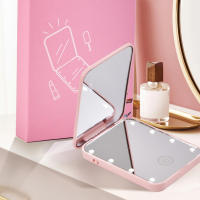 Espejo de maquillaje Espejo de maquillaje plegable pequeño y compacto - details 3