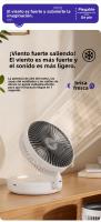 Nuevo ventilador luminoso plegable multifunción de escritorio USB silencioso mini ventilador pequeño cuatro en uno ventilador de circulación de aire - details 7