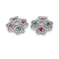 Accesorios de Joyería DIY de Alta Calidad Abalorios de Cuarzo de Brasa Dorada de 18K - details 1