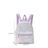 Mochila informal de gran capacidad con bordado simple e impresión, mochila escolar de viaje al aire libre transfronterizo - details 7