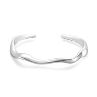 Pulseras Mujer Sólida, Diseño Minimalista Sin Adornos, Joyería y Bisuteria para Mujer Elegante, Exclusivo Estilo Moderno, Regalo 2025 - details 1