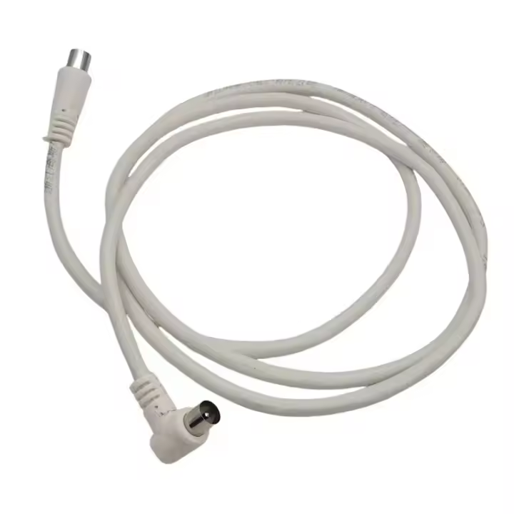 Cable coaxial macho a cable aéreo de TV coaxial recto - 1