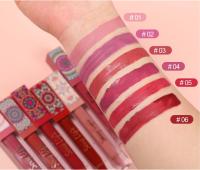 Gloss de Labios Mate Rosa Estilo Bohemio Duradero Impermeable Labial Hidratante No Pegajoso de Color Vibrante - details 10