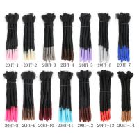 Extensiones de trenzas de pelo sintético para hombres Afro, 1 Uds., rastas hechas a mano, peluca Reggae negra, trenzas rizadas a granel, cabello trenzado de ganchillo - details 0