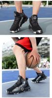 2024 Hombres ocasionales de suela gruesa de moda, zapatos deportivos de baloncesto para uso al aire libre - details 3