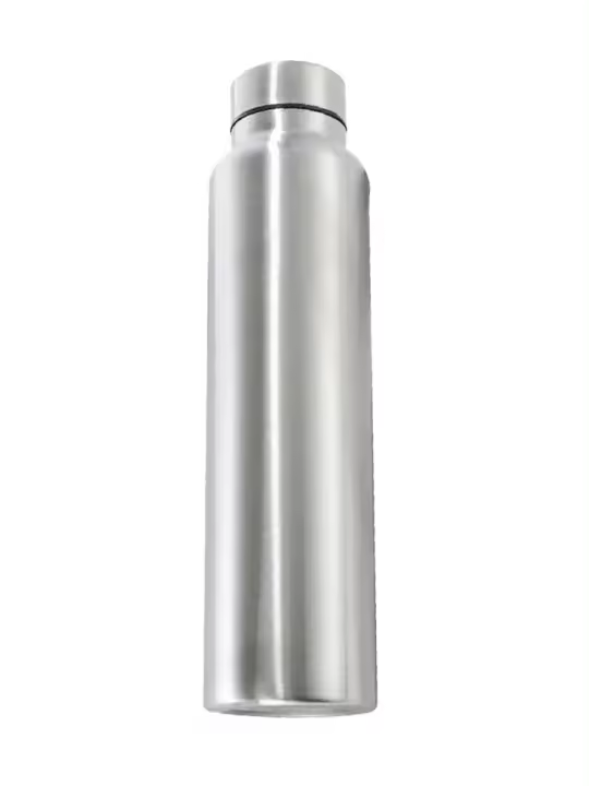 Botella de Agua Deportiva de Acero Inoxidable de 1000ml Monocapa, Resistente, Ideal para Gimnasio, Camping - 1