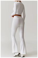 Camiseta de Yoga de Manga Larga Comodidad Deportiva al Aire Libre Secado Rápido Elástico - details 7