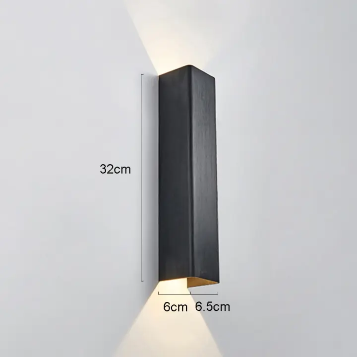 Apliques de Pared Modernos LED, Lámpara de Pared Interior, Luz de Pared Arriba y Abajo, Iluminación de Pared para Pasillo Dormitorio - 1