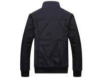 Chaqueta bomber ligera para hombre Estilo casual Material de poliéster de corte delgado - details 6