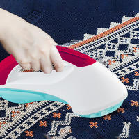 Recortador de bolas de pelo de ropa recargable por USB, Afeitadora eléctrica de tela, removedor de pelusa de suéter, azul claro - details 9