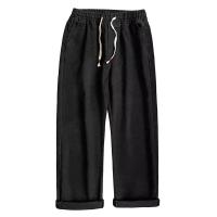 Jeans Casuales para Hombres Comodidad Clásica de Cintura Elástica Pantalones de Denim Suaves y Bolsos - details 10