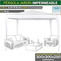 Cenador desmontable de jardín 300x300x250 cm (53857) - details 2