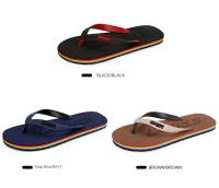 Zapatillas para hombre Moda interior Zapatillas informales de espiga Sandalia transpirable de playa de verano Suela antideslizante de arco iris Tamaño duradero 40-47 - details 3