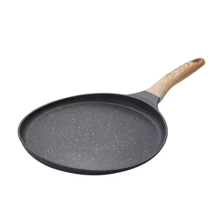 Sartén antiadherente para crepes, utensilio para cocinar con revestimiento de granito, sartén plana para Tortillas, tortilla, máquina para hacer tortitas - 1