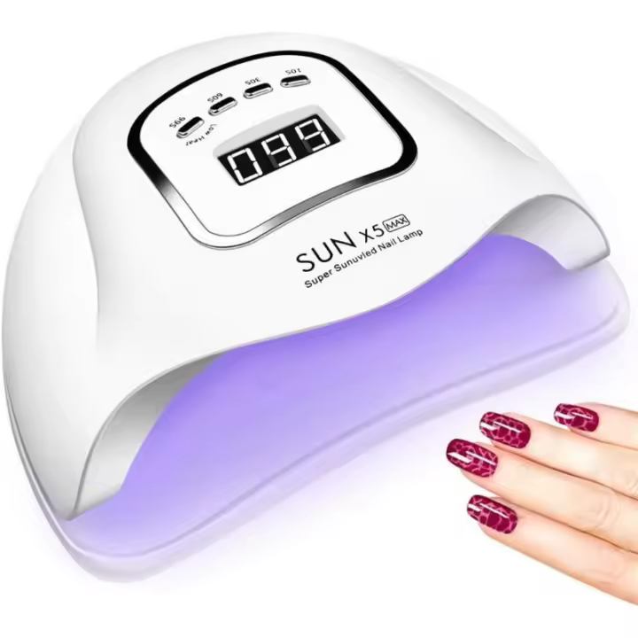 Lámpara de Uñas LED 150W Secador de Gel Profesional UV - 1