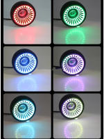 Halo RGB del faro LED del montaje de la motocicleta de 5,75 pulgadas - details 0
