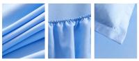 Sábana Ajustable de Algodón con Tirantes Elásticos Fundas de Matráz de Cama de Un Solo, Doble, Rey, Colchón 140/160/200cm - details 4