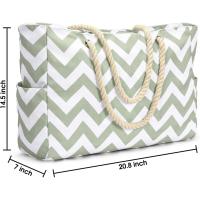 Bolsos de playa para mujer Bolso grande de playa impermeable Bolsos de playa con cremallera Bolso de piscina impermeable a prueba de arena Bolso grande - details 99