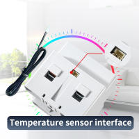 Medidor de potencia inteligente Tuya WiFi, interruptor Protector de sobrevoltaje, Monitor de voltaje de corriente, rel￩ de valor ajustable, disyuntor - details 9