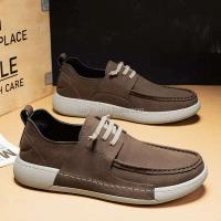 Nuevo 2025 Comfort Women, zapatos de cuero genuino, marca de diseño italiano de moda, zapatos casuales para hombres - details 2