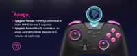 X05 Mando PC Inalambrico con R.G.B Luz-Joystick Hall-Gatilidad Hall- Batería recargable de 750 mAh- Vibración- Turbo para PC/Switch/Móvil- Gamepad PC Compatible con Black Myth: Wukong - details 6