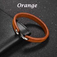 Jiayiqi-pulsera Vintage de cuero genuino para hombre y mujer, brazalete de mano, brazalete Punk, regalo de joyería para pareja - details 23