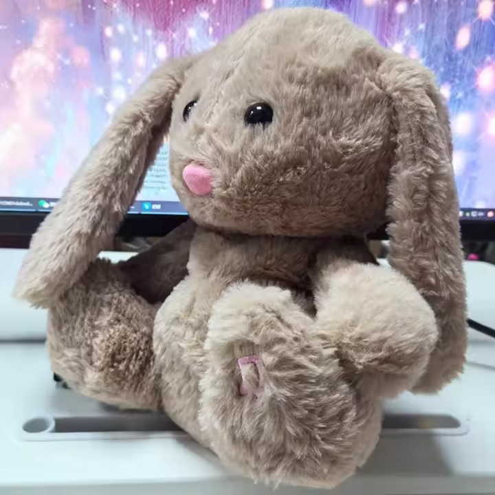 Conejo de Juguete Respirable para Bebé Muñeco de Peluche Koala Calmante con Música Relaxante - 1
