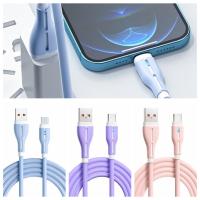 Cable USB tipo C de carga rápida para teléfono móvil, cargador LED de silicona de 100W, 6A, transferencia de datos, 100W, 6A - details 4