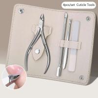 Kit de manicura con queratina, tijeras para piel muerta, alicates, limas para uñas y propulsores de queratina, 4/2 piezas - details 10